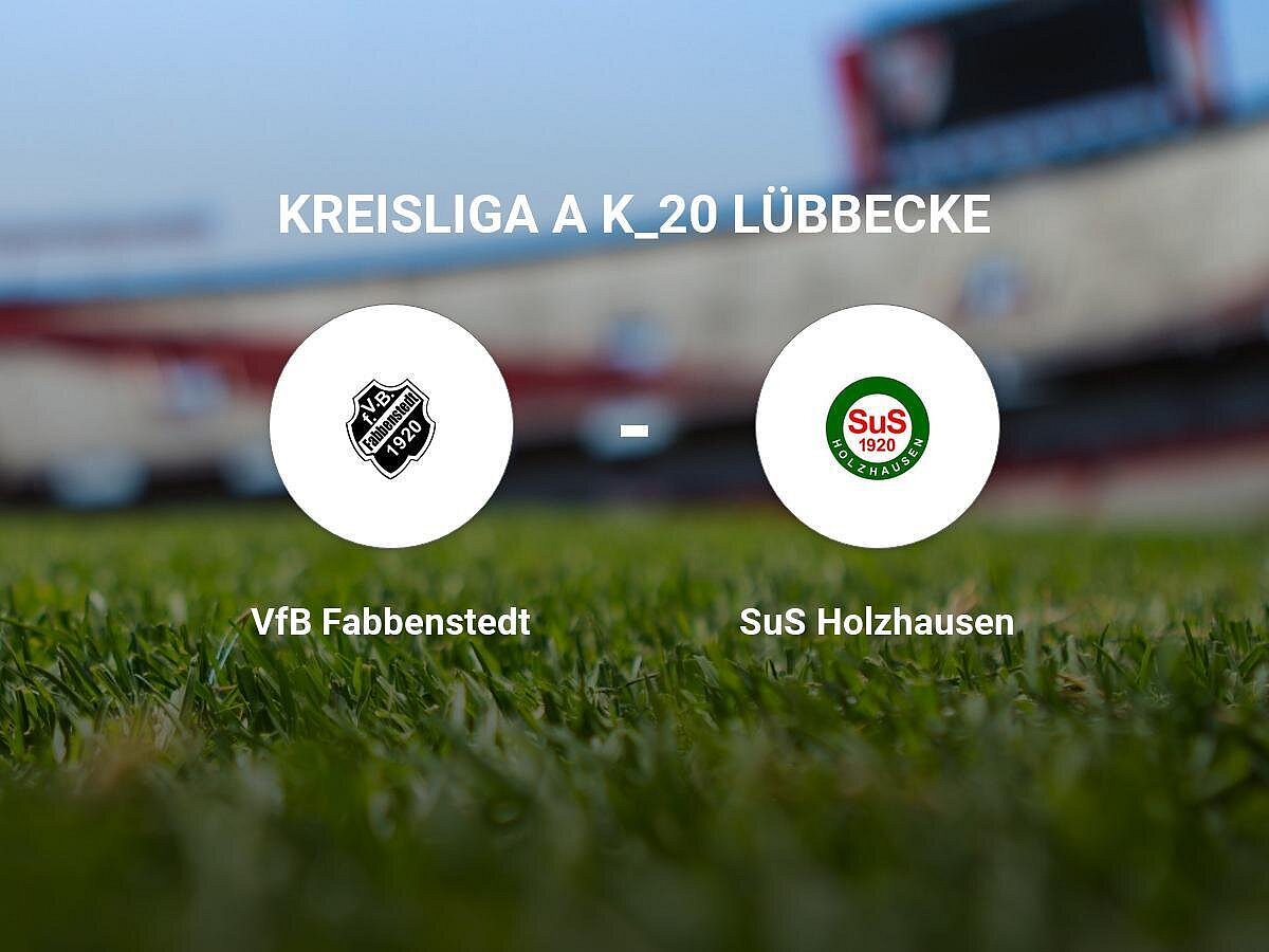 SuS Holzhausen verliert gegen VfB Fabbenstedt