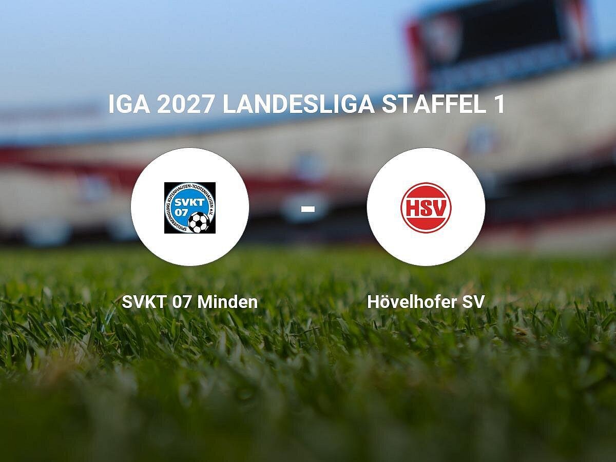 Hövelhofer SV zieht den Kürzeren gegen SVKT 07 Minden