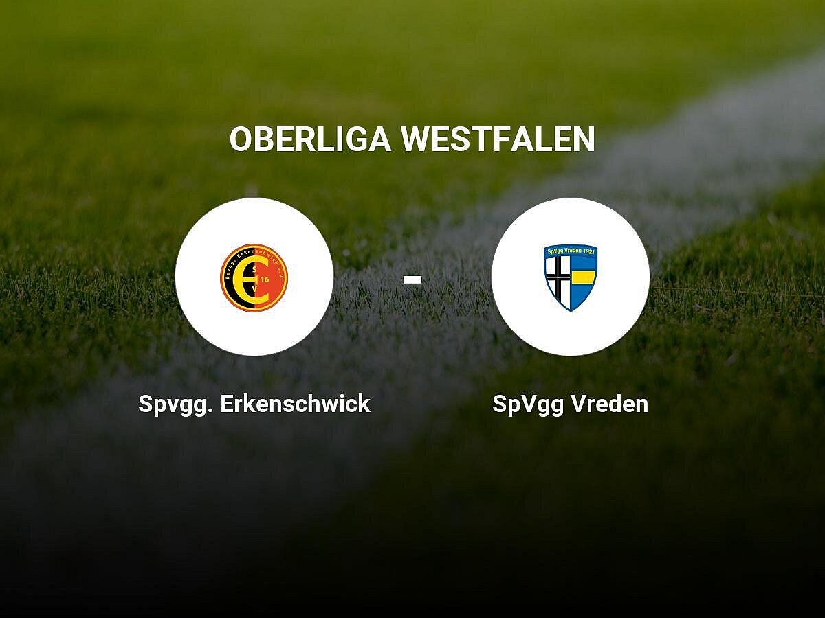 Spvgg. Erkenschwick bietet SpVgg Vreden Paroli
