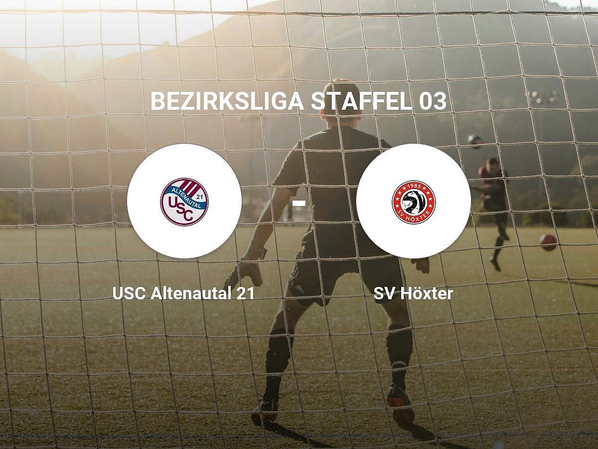 USC Altenautal 21 bietet SV Höxter Paroli