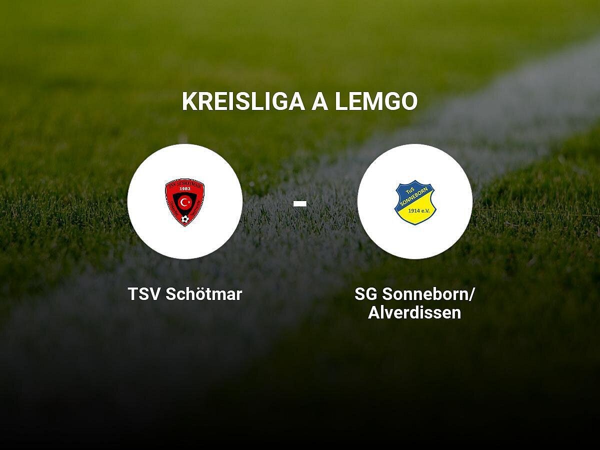 TSV Schötmar sichert sich knappen Sieg gegen SG Sonneborn/Alverdissen