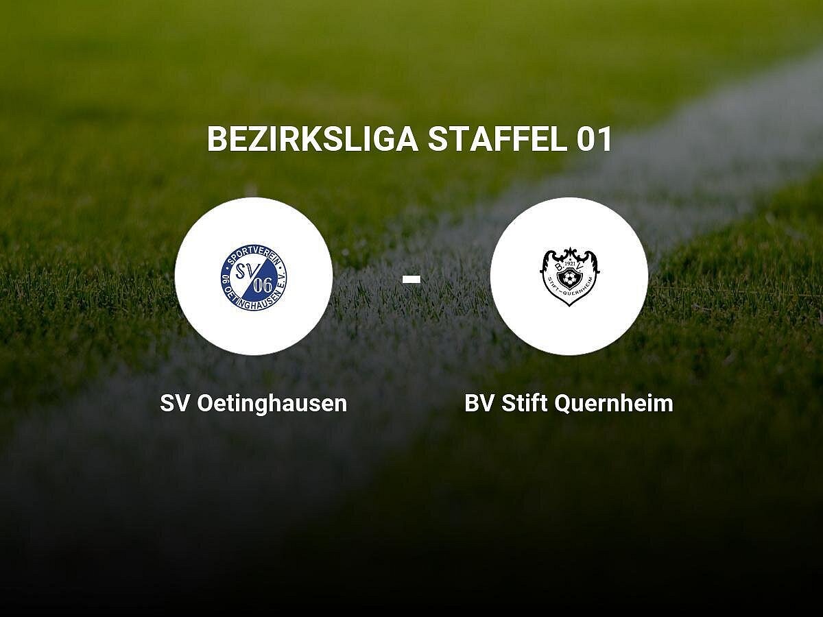 SV Oetinghausen dem Team BV Stift Quernheim deutlich unterlegen