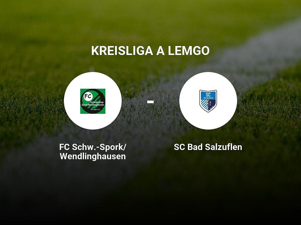 Heimsieg für FC Schw.-Spork/Wendlinghausen gegen SC Bad Salzuflen