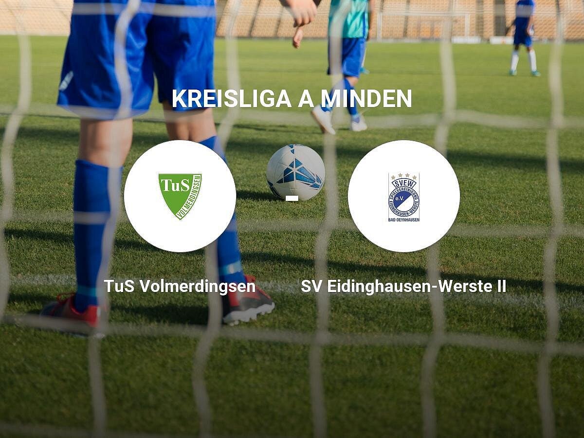 SV Eidinghausen-Werste II kassiert gegen TuS Volmerdingsen