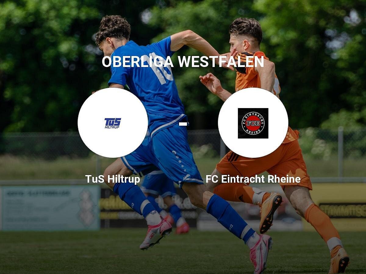 Heimniederlage in der Sportanlage TuS Hiltrup HP - TuS Hiltrup verliert gegen FC Eintracht Rheine