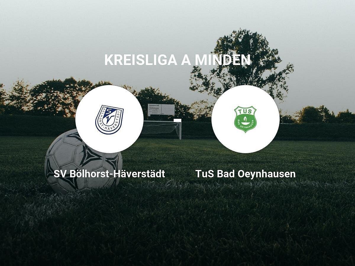 TuS Bad Oeynhausen erfährt bittere Niederlage gegen SV Bölhorst-Häverstädt