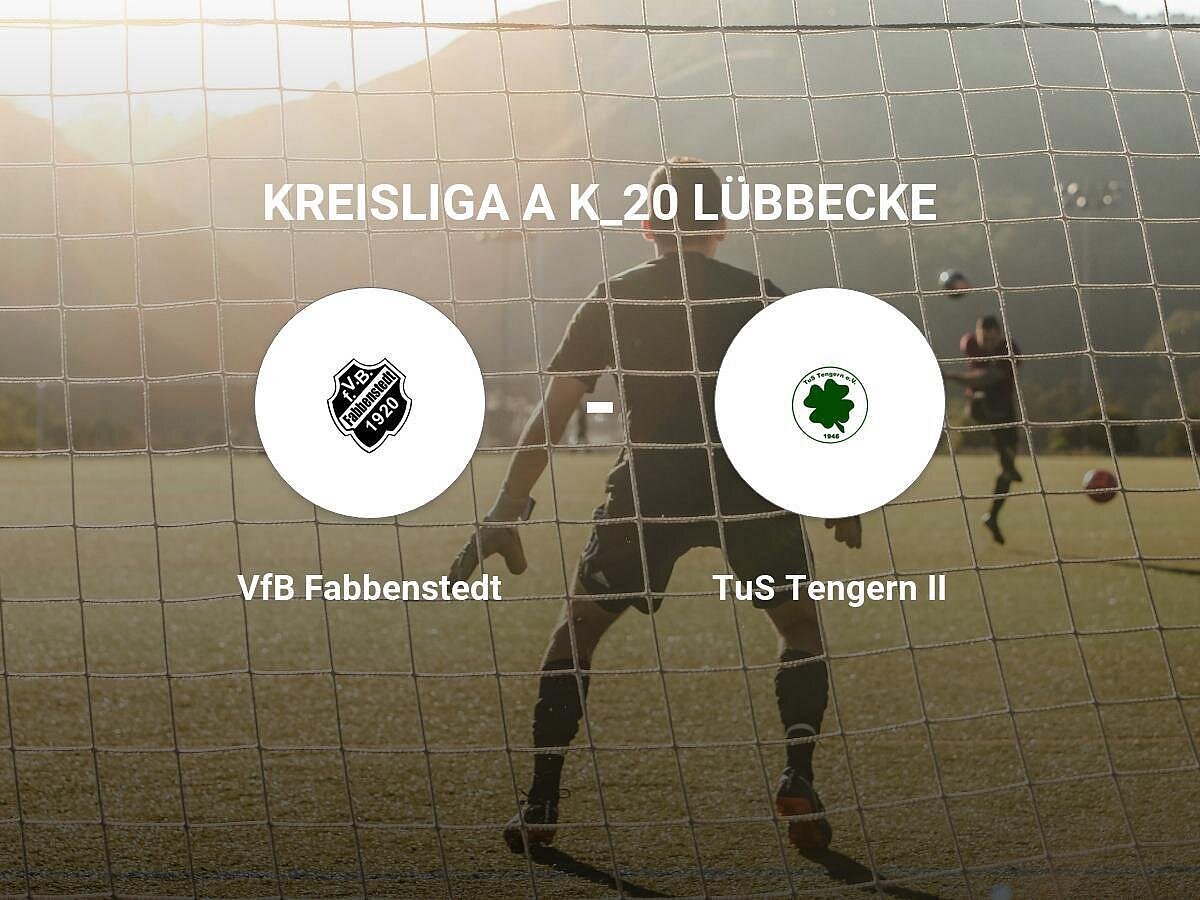 VfB Fabbenstedt bietet TuS Tengern II Paroli