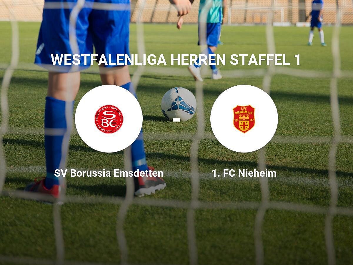 1. FC Nieheim bietet SV Borussia Emsdetten Paroli