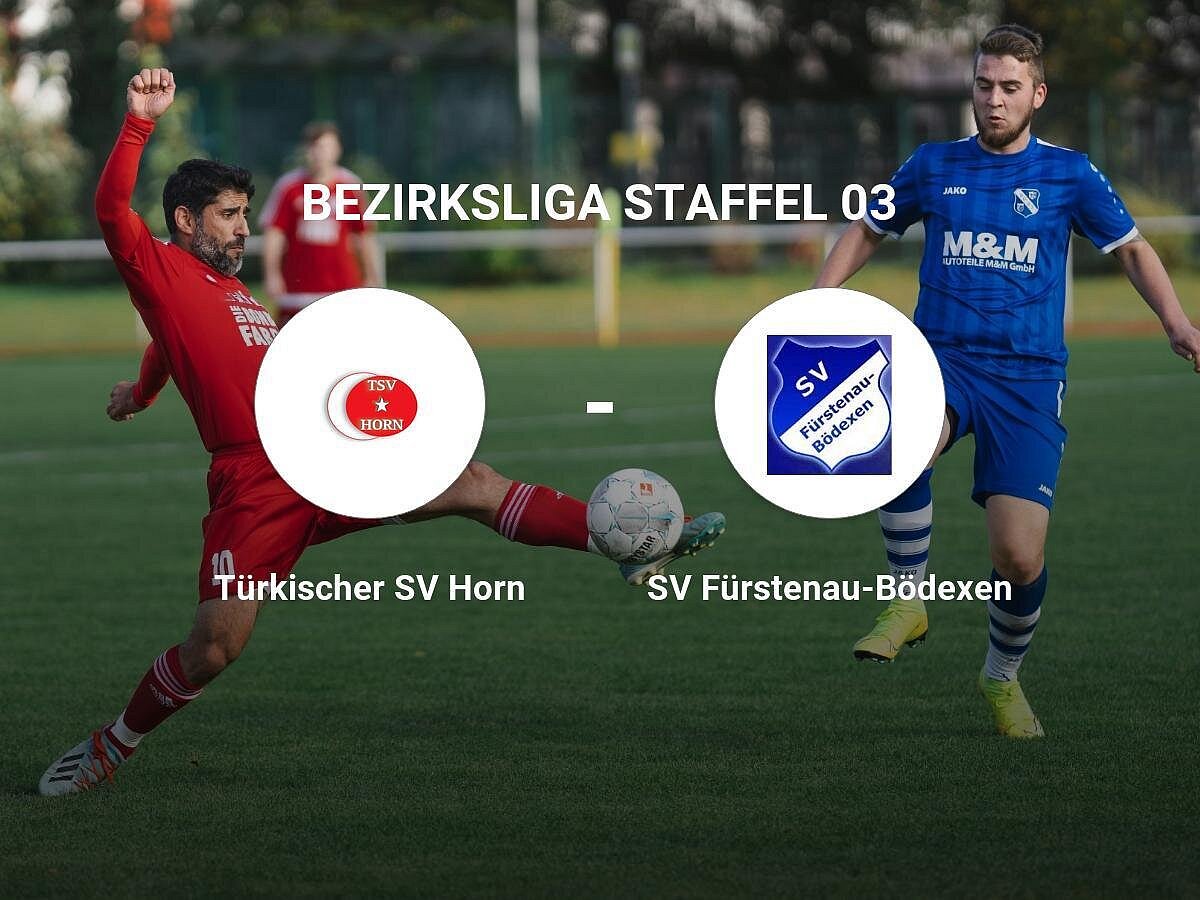 Das Team des SV Horn gegen den SV Fürstenau-Bödexen trennen sich unentschieden
