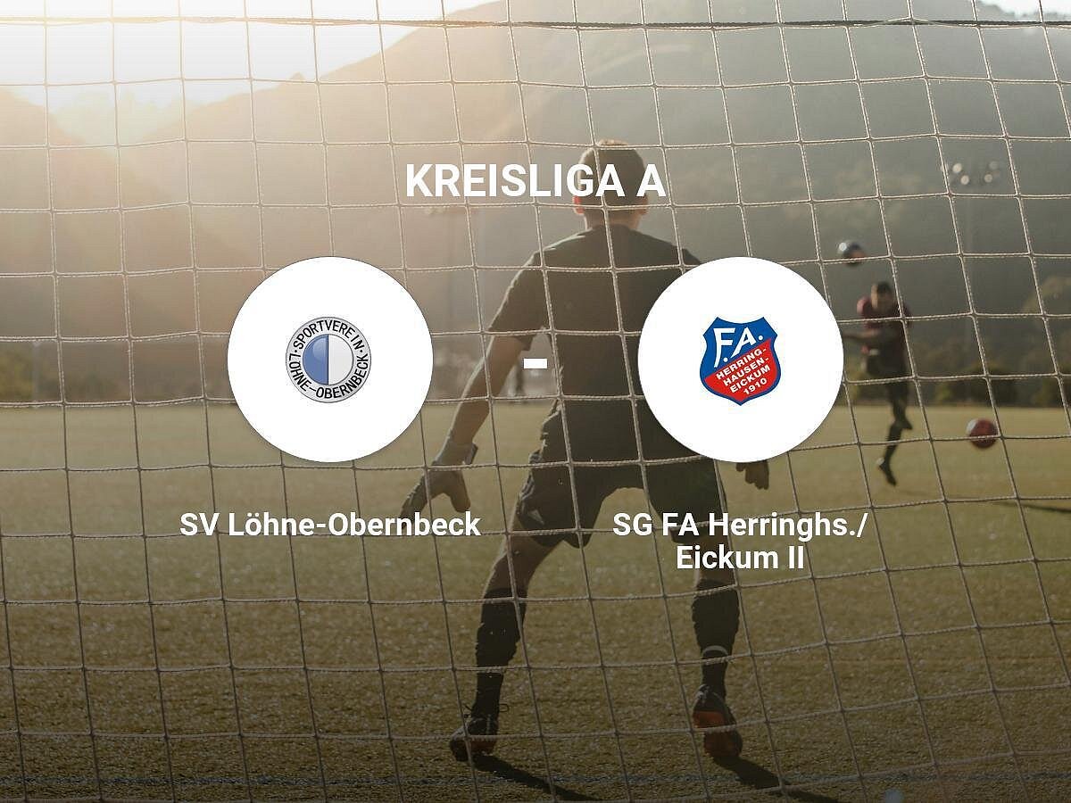Heimsieg für SV Löhne-Obernbeck gegen SG FA Herringhs./Eickum II