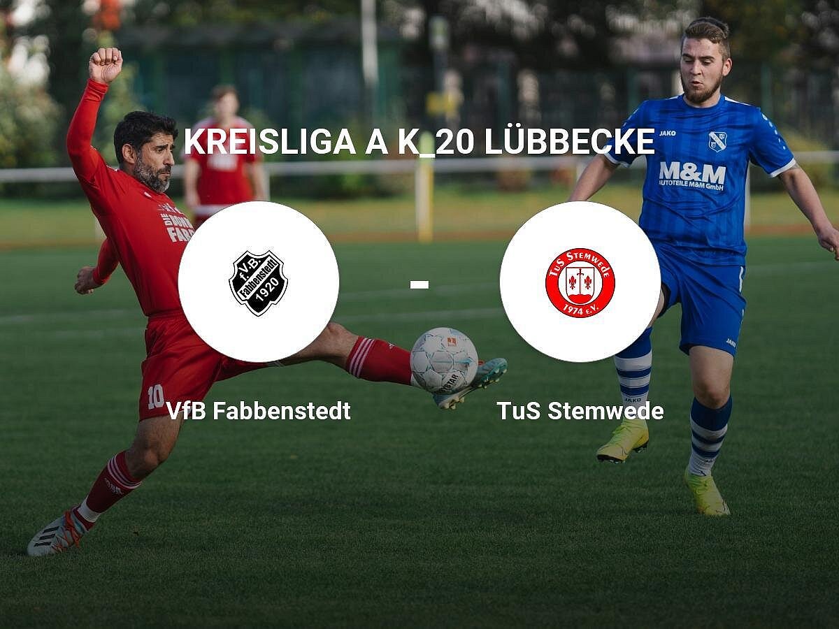 VfB Fabbenstedt erzielt knappen Erfolg gegen TuS Stemwede
