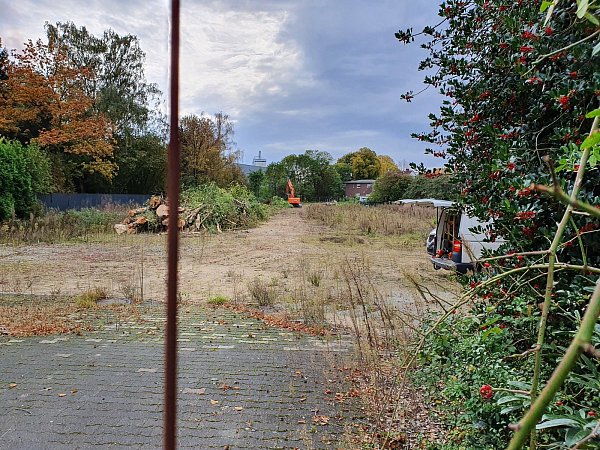 Ein Blick auf die Baustelle im Oktober 2020. - © Irja Most