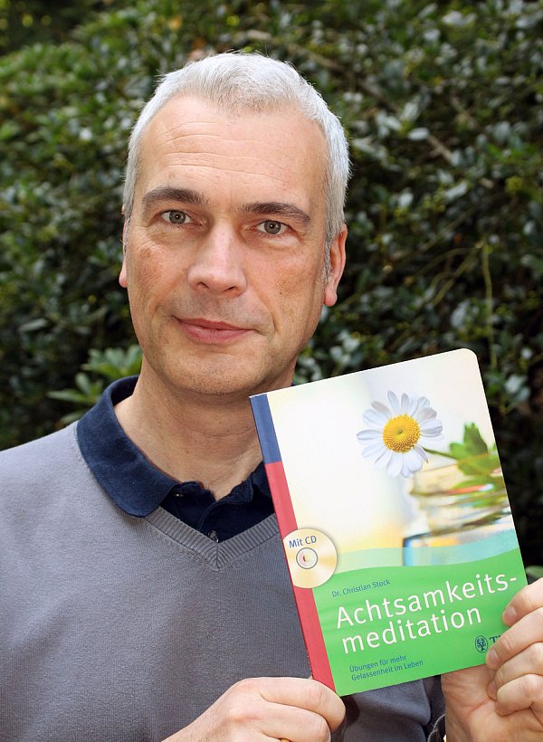 Christian Stock: Der Arzt hat bereits ein Buch zur Achtsamkeitsmeditation verfasst. - © Heiko Appelbaum