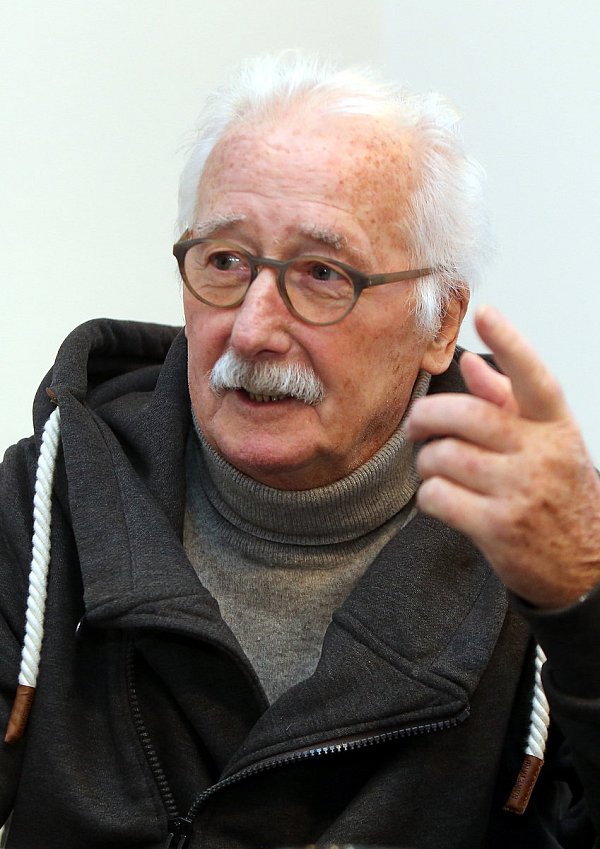 Mahnt mehr Engagement an: Günter Küppers, Vorsitzender des Förderkreises Kunsthalle. - © Wolfgang Rudolf