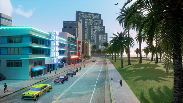 Das Setting in "GTA: Vice City".  - © Rockstar