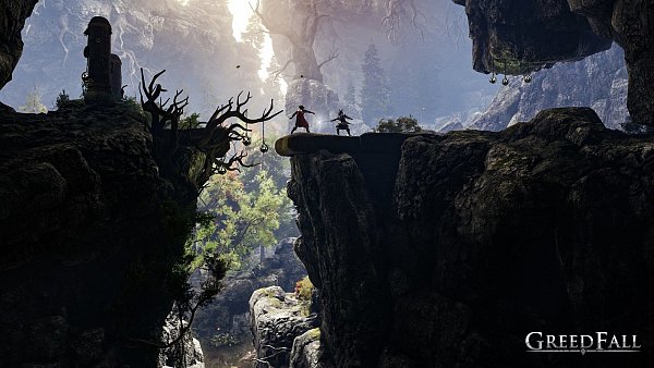 Die Spielwelt ist nicht immer knackscharf, aber dafür liebevoll gestaltet und voller Naturdenkmäler. Zu sehen gibt's also genug. - © Spiders