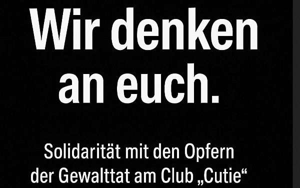 Die Bielefelder stehen zusammen: Wir denken an euch als Solidarität mit den Opfern des Messer-Anschlags. - © Screenshot: stadtratereigugat.com