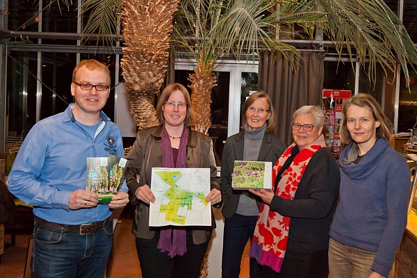Der Vorstand des Förderkreises: Matthias Borner (v. l.), Daniela Toman, Inge Fröleke, Monika Geißler und Larissa Lakämper. - © Daniela Toman