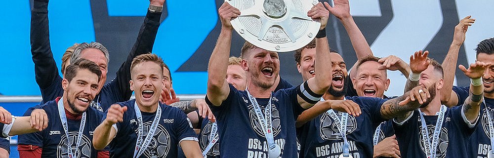 Arminia-Kopf Neu - Foto: Andreas Zobe/NW