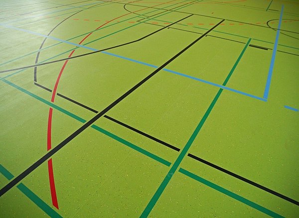 Beim Futsal wird das Spielfeld eher durch Linien als durch Banden begrenzt. - © Symbolbild Pixabay
