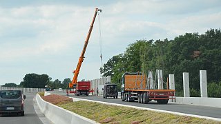 Unterwegs auf der A 33: So sieht es auf der Baustelle derzeit aus