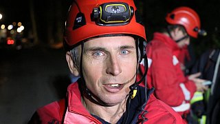 Rettungseinsatz abgestürztes Segelflugzeug in Porta