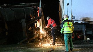 Schwerer Lkw-Unfall auf A2 bei Oelde