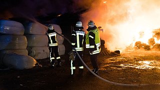 Großbrand in Bielefeld Jöllenbeck