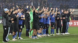 Bildergalerie zum Pokalspiel von Arminia Bielefeld gegen den HSV