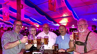 Fotos vom Oktoberfest auf dem Heeper Schützenberg