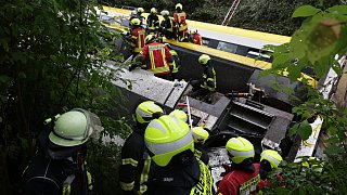 Zugunglück bei Biberach