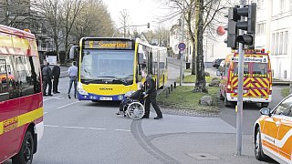 Paderborn: Eindrücke von der Bombenevakuierung in der Innenstadt