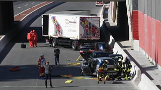 Katastrophenschutzübung auf der A 33 zwischen Halle und Borgholzhausen