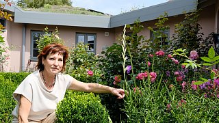 Der Garten von Familie Beckmann aus Preußisch Oldendorf