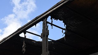 Lkw-Auflieger brennt auf der A2 bei Rheda-Wiedenbrück