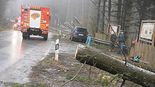 Oerlinghausen: Sturmschäden nach Orkan Friederike