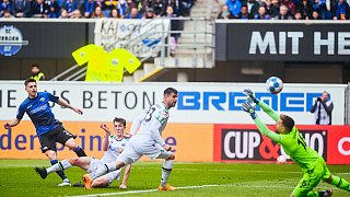 SC Paderborn gegen Hannover 96