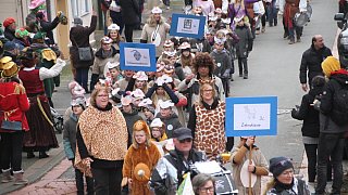 Steinheim: Kinderumzug am Rosenmontag