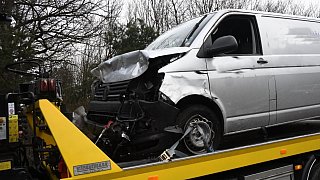 Unfall auf der A 33