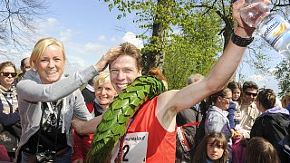 Hermannslauf 2015: Fotos vom Ziel an der Sparrenburg