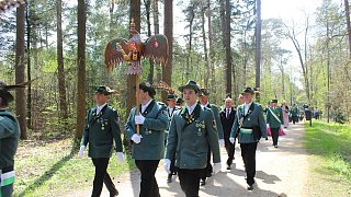 Bad Lippspringe: Tag der Schützen auf der Landesgartenschau