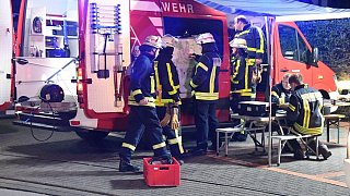 Borgholzhausen: Großbrand bei Schüco