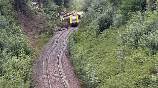 Zugunglück bei Biberach