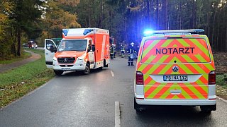 Unfall auf der Holter Straße