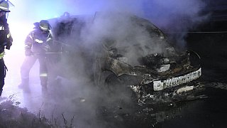 Unfälle und Pkw-Brand auf der A33 bei Schloß Holte-Stukenbrock