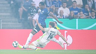 Arminia Bielefeld schlägt Werder Bremen 1:0.