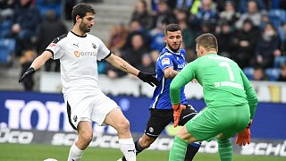 Arminia spielt nur 1:1 gegen Sandhausen
