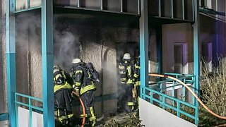 Feuer in einem Wohnhaus am Ostersonntag