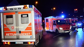 Schwerer Unfall auf der Kreuzung Berliner Straße/ Am Postdamm in Gütersloh