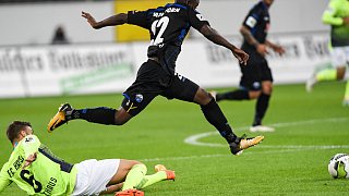 Paderborn gewinnt gegen Hansa Rostock 2:1